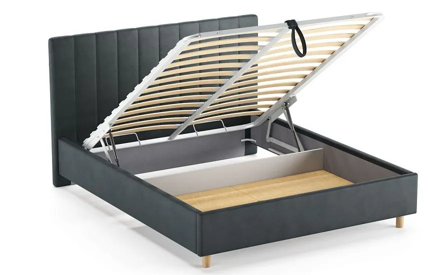 Карла Рейн 180х200 Storm 018 графит - 5